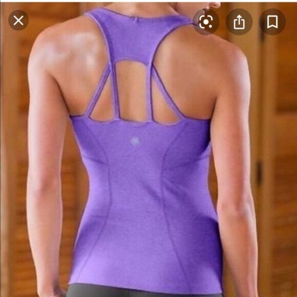 ATHLETA Equator Tank Top Pink Size XS - Picture 2 of 7